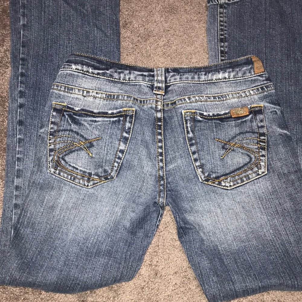 Silver jeans